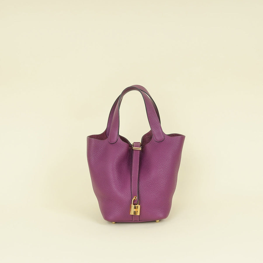 Hermes Anemone Picotin Lock 18 Bag