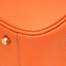 Hermes Orange Mini Lindy Bag