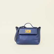 Hermes Bleu Saphir 24/24 Evercolor and Swift Bag