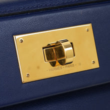 Hermes Bleu Saphir 24/24 Evercolor and Swift Bag