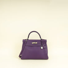 Hermes Ultraviolet Kelly 32 Retourne Bag