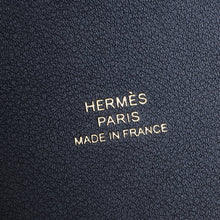 Hermes Noir Picotin Lock 14 Micro Ostrich Bag