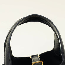 Hermes Noir Picotin Lock 14 Micro Ostrich Bag