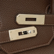 Hermes Chocolate Retourne Birkin 35 Bag