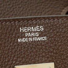 Hermes Chocolate Retourne Birkin 35 Bag