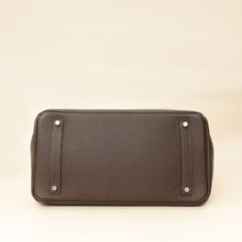 Hermes Chocolate Retourne Birkin 35 Bag