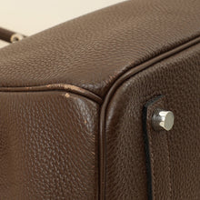 Hermes Chocolate Retourne Birkin 35 Bag