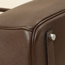 Hermes Chocolate Retourne Birkin 35 Bag