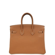 Hermes Gold Retourne Birkin 25 Bag