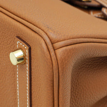 Hermes Gold Retourne Birkin 25 Bag