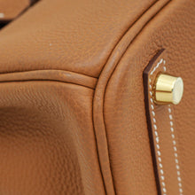 Hermes Gold Retourne Birkin 25 Bag