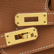 Hermes Gold Retourne Birkin 25 Bag