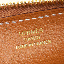 Hermes Gold Zipengo Chaine d'Ancre To Go Pouch