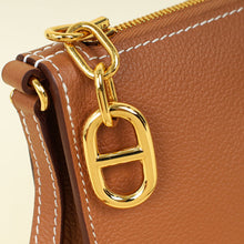 Hermes Gold Zipengo Chaine d'Ancre To Go Pouch