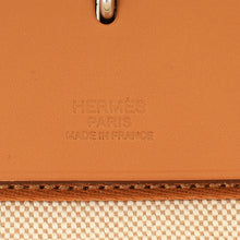 Hermes Natural Herbag Zip 50 Retourne Cabine Bag