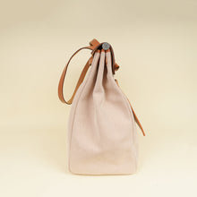 Hermes Natural Herbag Zip 50 Retourne Cabine Bag