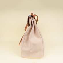 Hermes Natural Herbag Zip 50 Retourne Cabine Bag