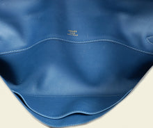 Hermes Bleu France Kelly Cut Clutch
