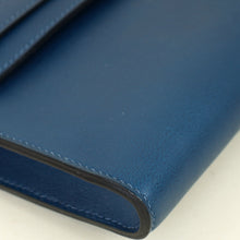 Hermes Bleu France Kelly Cut Clutch