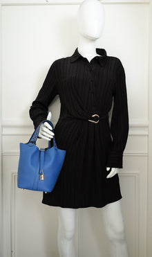 Hermes Tricolor Picotin Lock 18 Tressage De Cuir Bag