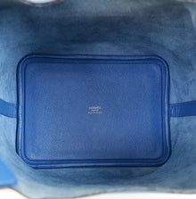 Hermes Tricolor Picotin Lock 18 Tressage De Cuir Bag