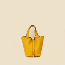 Hermes Jaune Ambre Picotin Lock 18 Bag