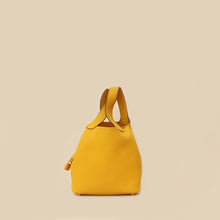 Hermes Jaune Ambre Picotin Lock 18 Bag