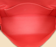 Hermes Rose Azalee Chevre Mysore Mini Kelly Sellier Bag