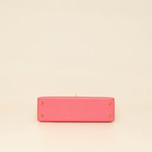 Hermes Rose Azalee Chevre Mysore Mini Kelly Sellier Bag