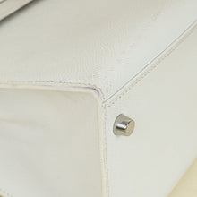 Hermes Blanc Sellier Kelly 28 Bag w/ Twilly