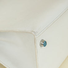 Hermes Blanc Sellier Kelly 28 Bag w/ Twilly