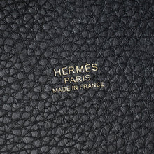 Hermes Noir Picotin Lock 18 Touch Bag