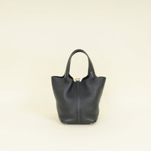Hermes Noir Picotin Lock 18 Touch Bag