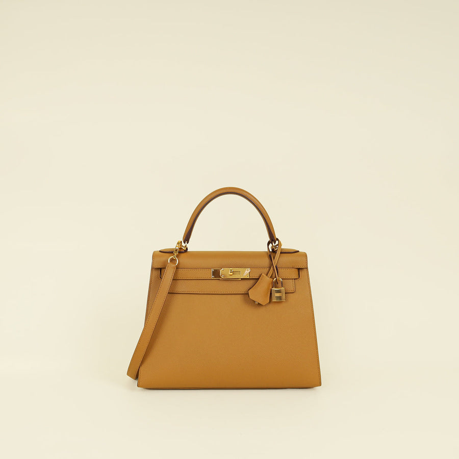 Hermes Sesame Sellier Kelly 28 Bag