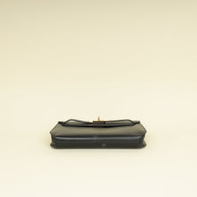Hermes Noir Kelly Depeches 25 Bag