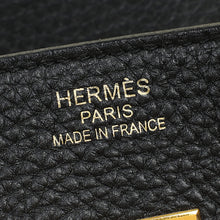 Hermes Noir Birkin 35 Bag