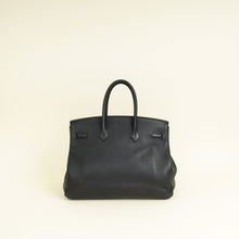 Hermes Noir Birkin 35 Bag