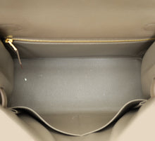 Hermes Gris Etain Sellier Kelly 28 Bag