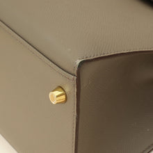 Hermes Gris Etain Sellier Kelly 28 Bag