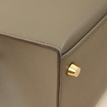 Hermes Gris Etain Sellier Kelly 28 Bag