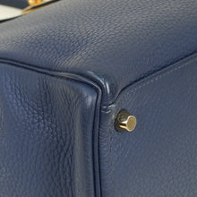 Hermes Bleu Indigo Retourne Kelly 35 Bag