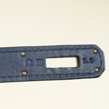 Hermes Bleu Indigo Retourne Kelly 35 Bag