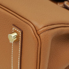 Hermes Gold Retourne Birkin 25 Bag