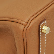 Hermes Gold Retourne Birkin 25 Bag