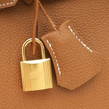 Hermes Gold Retourne Birkin 25 Bag
