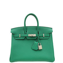 Hermes Menthe Retourne Birkin 25 Bag