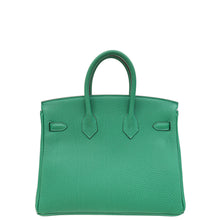 Hermes Menthe Retourne Birkin 25 Bag