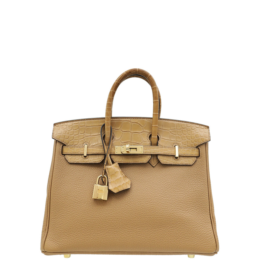 Hermes Chai Retourne Birkin Touch 25 Bag