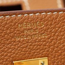 Hermes Gold Birkin 25 Retourne Bag