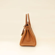 Hermes Gold Birkin 25 Retourne Bag